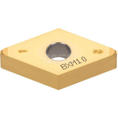 Turning Insert:  2QP-DNGM432HP BXM10,  Polycrystalline Cubic Boron Nitride TiCN Finish,  Neutral,  1/2″ Inscribed Circle,  0.0310″ Corner Radius,  55.0 &deg N/A Diamond,  Series  DNGM