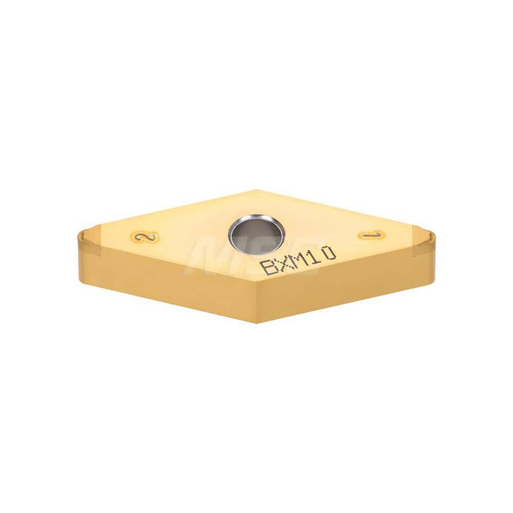 Turning Insert:  2QP-VNGM331HP BXA20,  Polycrystalline Cubic Boron Nitride Coated Finish,  Neutral,  3/8″ Inscribed Circle,  0.0160″ Corner Radius,  35.0 &deg N/A Diamond,  Series  VNGM
