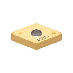 Turning Insert:  2QP-DNGM433HP BXA10,  Polycrystalline Cubic Boron Nitride TiAlN & TiCN Finish,  Neutral,  1/2″ Inscribed Circle,  0.0470″ Corner Radius,  55.0 &deg N/A Diamond,  Series  DNGM