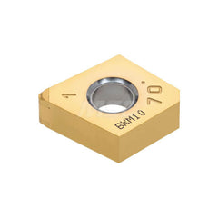 Turning Insert:  2QP-GNGG432HP BXA20,  Polycrystalline Cubic Boron Nitride Coated Finish,  Neutral,  1/2″ Inscribed Circle,  0.0310″ Corner Radius,  70.0 &deg N/A Diamond,  Series  GNGG
