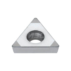 Turning Insert:  3QP-TCGW21.51 BXA20,  Polycrystalline Cubic Boron Nitride Coated Finish,  Neutral,  1/4″ Inscribed Circle,  0.0160″ Corner Radius,  60.0 &deg N/A Triangle,  Series  TCGW