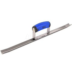 Trowels; Type: V Sledrunner; Trowel Type: V Sledrunner; Blade Type: V-Notch; Blade Material: Steel