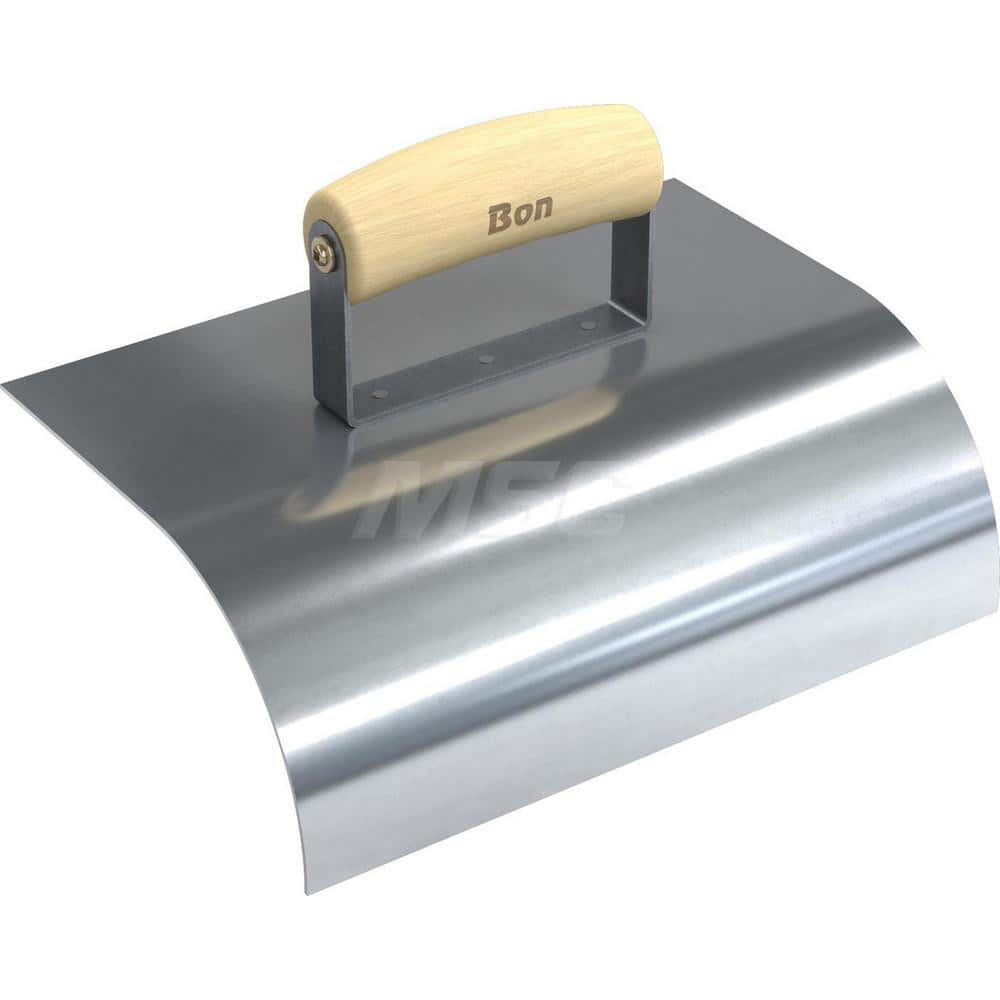 Trowels; Type: Curb Runner; Trowel Type: Curb Runner; Blade Type: Round; Blade Material: Stainless Steel