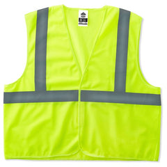 8205HL XS Lime Super Econ Mesh Vest Type R Class 2 - Americas Industrial Supply