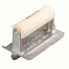 Trowels; Type: Hand Groover; Trowel Type: Hand Groover; Blade Type: V-Notch; Blade Material: Aluminum