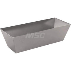 Mud Hawks & Pans; Type: Mud Pan; Size (Inch): 10.00000; Material: Stainless Steel