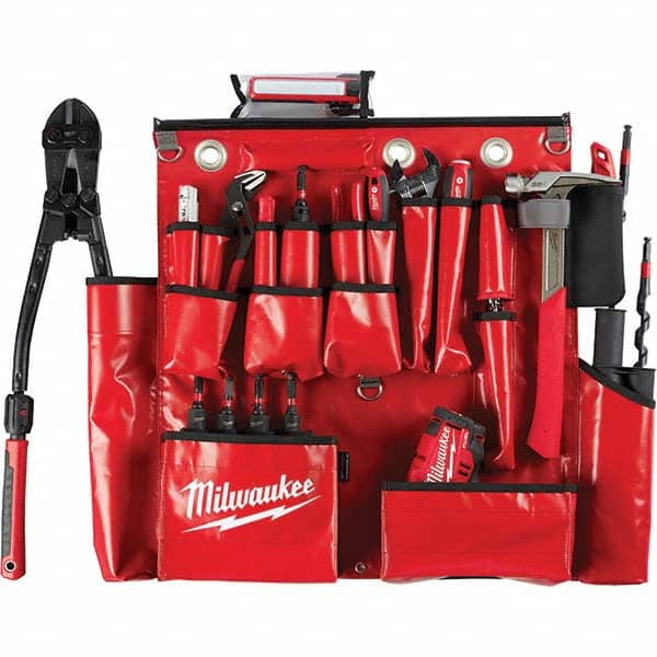 Milwaukee Tool - Tool Aprons & Tool Belts Tool Type: Apron Minimum Waist Size: 25 - Americas Industrial Supply