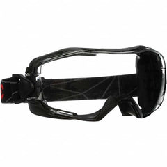 3M - Size L Clear Polycarbonate Anti-Fog Safety Goggles - Americas Industrial Supply