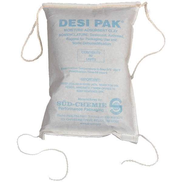 Armor Protective Packaging - Desiccant Packets Material: Clay Packet Size: 80 oz. - Americas Industrial Supply