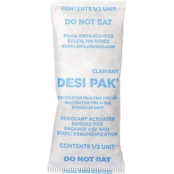 Armor Protective Packaging - Desiccant Packets Material: Clay Packet Size: 1/2 oz. - Americas Industrial Supply