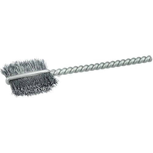 1/2″ Power Tube Brush, .005″ Stainless Steel Wire Fill, 9/16″ Brush Length - Americas Industrial Supply