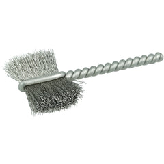 7/8″ Power Tube Brush, .005″ Stainless Steel Wire Fill, 5/8″ Brush Length - Americas Industrial Supply