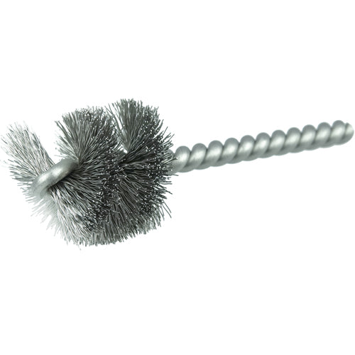 1-1/8″ Power Tube Brush, .008″ Stainless Steel Wire Fill, 1″ Brush Length - Americas Industrial Supply