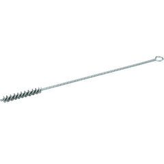 1/4″ Hand Tube Brush, .003″ Stainless Steel Wire Fill, 1-1/2″ Brush Length - Americas Industrial Supply