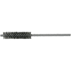 1/2″ Power Tube Brush, .004″ Stainless Steel Wire Fill, 2″ Brush Length - Americas Industrial Supply
