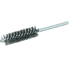 3/4″ Power Tube Brush, .006″ Stainless Steel Wire Fill, 2-1/2″ Brush Length - Americas Industrial Supply