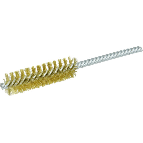 3/4″ Power Tube Brush-0.006″ Brass, 2-1/2 Brush Length - Non-Sparking Wire Wheel - Americas Industrial Supply