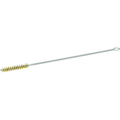 3/8″ Hand Tube Brush-0.004″ Brass, 2 Brush Length - Non-Sparking Wire Wheel - Americas Industrial Supply