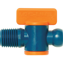 Coolant Hose System Component - 1/4″ Inside Diameter System-1/4″ Male NPT Valve (Pack of 2) - Americas Industrial Supply