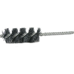 3/4″ Nylox Power Tube Brush, .040/80SC Fill, 2-1/2″ Brush Length - Americas Industrial Supply