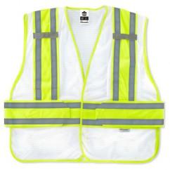 8240HL-NC XL/2XL WHT EXPANDABLE VEST - Americas Industrial Supply