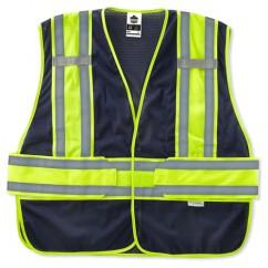 8240HL-NC XL/2XL NAVY 2-TONE VEST - Americas Industrial Supply