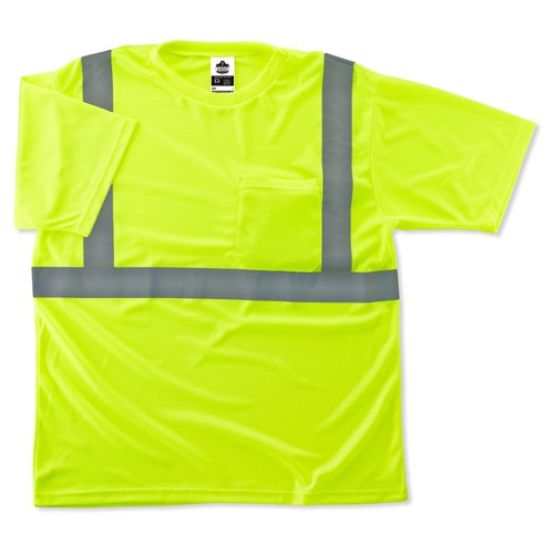 8289 XS Lime Type R Class 2 T-Shirt - Americas Industrial Supply