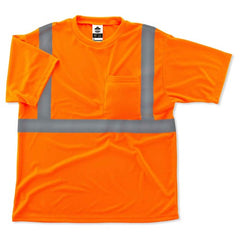 8289 Glowear Econo T-Shirt Orange Lrg - Americas Industrial Supply