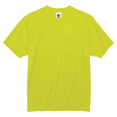 8089 4 XL Lime Non-Cert T-Shirt - Americas Industrial Supply