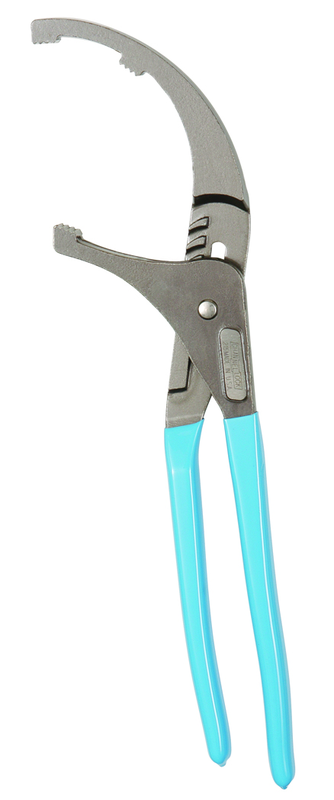 15-1/2" Oil Filter PVC Plier - 5-1/2" Maximum Jaw Capacity - Americas Industrial Supply