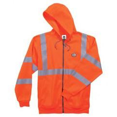 8392 M ORG ZIPPER HOODED SWEATSHIRT - Americas Industrial Supply