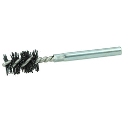 Burr-Rx 5/8″ Dia Power Tube Brush, .026/120CG Crimped Fill, 1″ Brush Length, 3-1/2″ Overall Length - Americas Industrial Supply