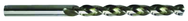 10.2mm Dia. - HSS Taper Length Drill - 130° Point - Bright - Americas Industrial Supply