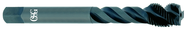 1-1/2-8 Dia. - 2B - 4 FL - HSSE - Steam Oxide - Modified Bottoming - Spiral Flute Tap - Americas Industrial Supply