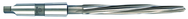 1-1/8 Dia-HSS-3MT Taper Shank Left Hand Spiral/Right Hand Cut Bridge Reamer - Americas Industrial Supply