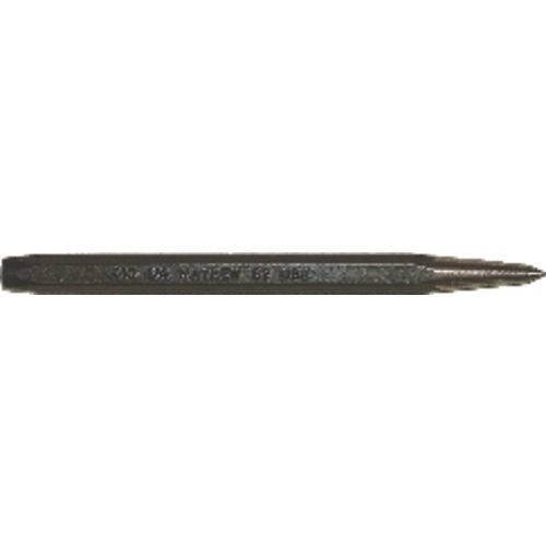Prick Punch - Prick Punch - 1/4″ Hex Stock × 4″ Overall Length - Americas Industrial Supply