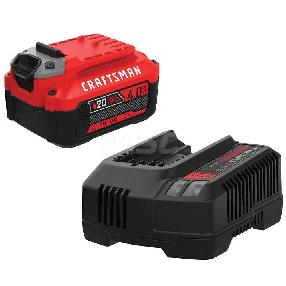 Power Tool Battery: 20V, Lithium-ion 4 Ah, Series 20V MAX