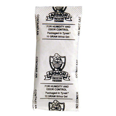 Desiccant Packets; Material: Silica Gel; Packet Size: 10 Grams; Number of Packs per Container: 1500