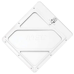 DOT Placards & Holders; Frame Finish: Gray; Material: Aluminum; Number Of Mounting Holes: 8.000; Material: Aluminum; Width (Decimal Inch): 14