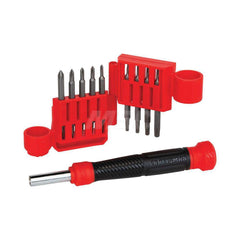 Screwdriver Set: 18 Pc, Phillips, Slotted & Torx