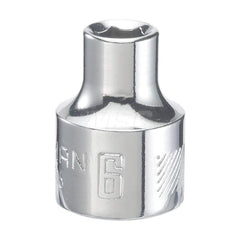 Hand Socket: 1/2″ Drive, 3/4″ Socket, 6-Point Chrome-Plated & Polished