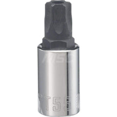 Hand Torx Bit Socket: 3/8″ Drive, T55 Torx Bit 1.9″ OAL