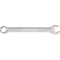 Combination Wrench: Steel, Polished Chrome-Plated