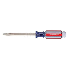 Slotted Screwdriver: 3-1/2″ OAL