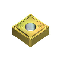 Turning Insert:  SNMG431EFE T2500Z,  Cermet AlN Finish,  Neutral,  0.5000″ Long,  1/2″ Inscribed Circle,  0.0157″ Corner Radius,  90.0 &deg N/A Square,  Series  T2500Z