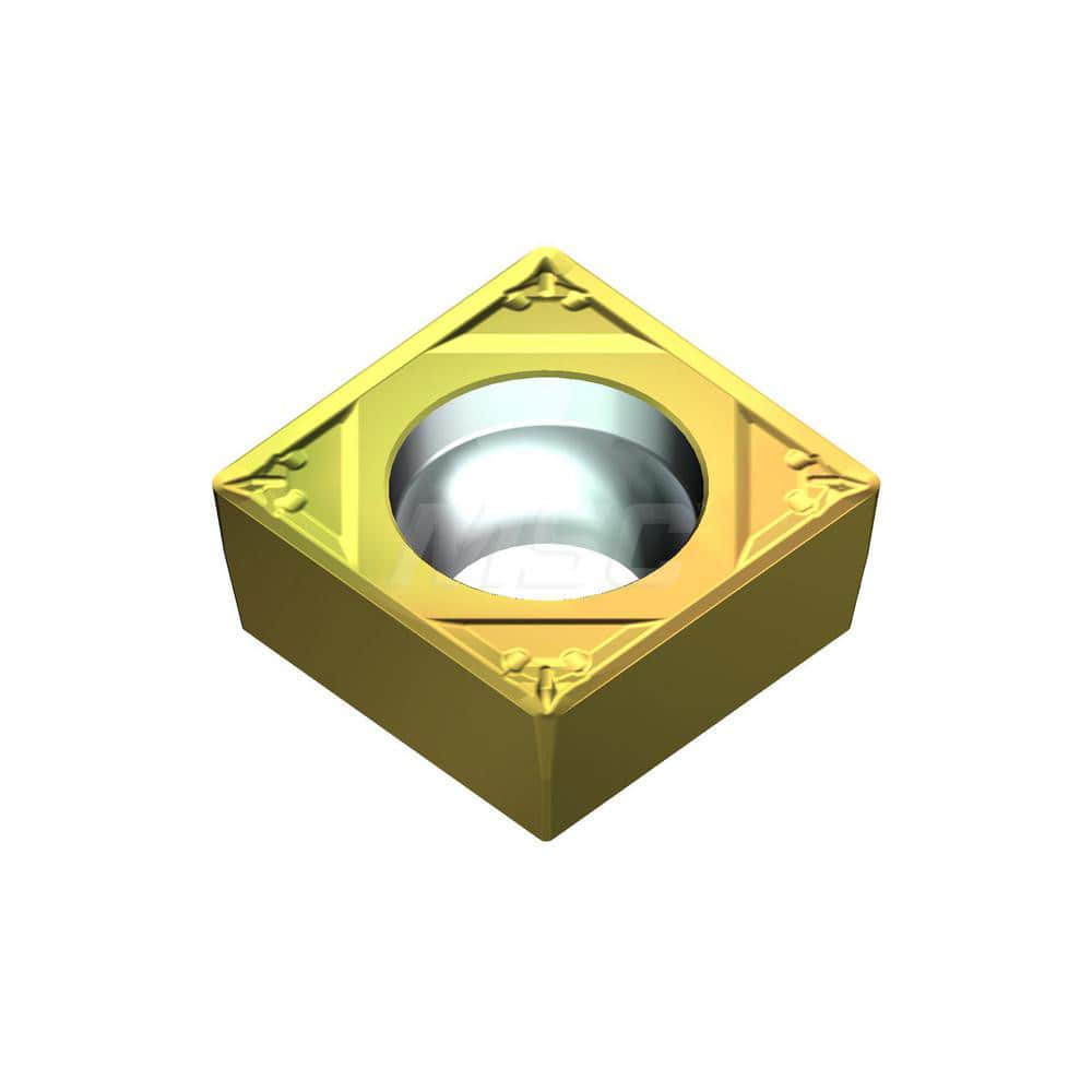 Turning Insert:  SCMT3252ELB T2500Z,  Cermet AlN Finish,  Neutral,  0.3750″ Long,  3/8″ Inscribed Circle,  0.0315″ Corner Radius,  90.0 &deg N/A Square,  Series  T2500Z