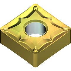 Turning Insert:  SNMG432ESU T2500Z,  Cermet AlN Finish,  Neutral,  0.5000″ Long,  1/2″ Inscribed Circle,  0.0315″ Corner Radius,  90.0 &deg N/A Square,  Series  T2500Z
