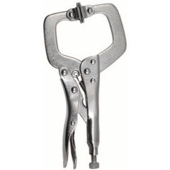 LOCKING C-CLAMP W/SWIVEL PAD 6″ - Americas Industrial Supply