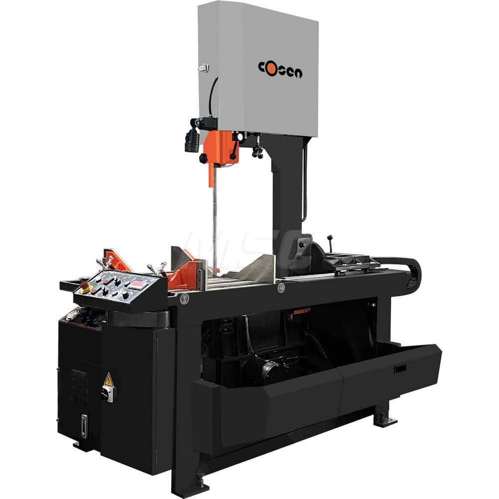 Vertical Bandsaw: Inverter Drive, 18″ Throat Capacity, 22″ Height Capacity 3 Phase, 230V, 5 hp