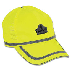 8930 Lime Hi-Vis BasebaLL Cap - Americas Industrial Supply